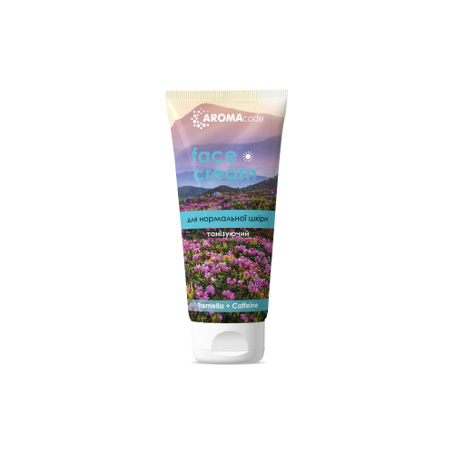 Крем для обличчя та зони декольте «AROMAcode» для нормальної шкіри денний - тонізуючий, 70 г Крем для обличчя та зони декольте «AROMAcode» для нормальної шкіри денний - тонізуючий, 70 г