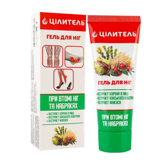 Foot cream-balm for fatigue, puffiness and varicose veins «Celitel», 70 g