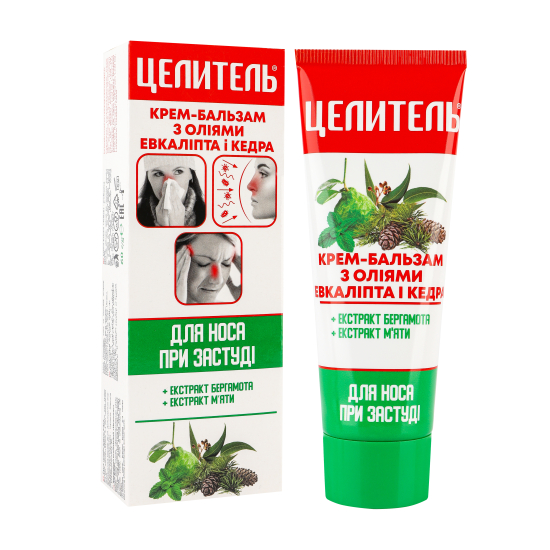 Cream-balm at the first signs of a cold and for prophylaxis «Celitel», 70 g Cream-balm at the first signs of a cold and for prophylaxis «Celitel», 70 g