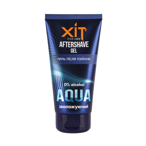Гель після гоління зволожуючий «ХІТ for men» AQUA без спирту, 150 г Гель після гоління зволожуючий «ХІТ for men» AQUA без спирту, 150 г