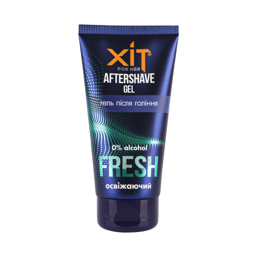 Гель після гоління освіжаючий «ХИТ» for men FRESH без спирту, 150 г Гель після гоління освіжаючий «ХИТ» for men FRESH без спирту, 150 г