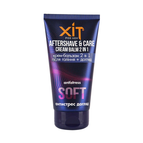 Cream-balm after shave 2 in 1 «HIT for men» SOFT for daily care, 150 g Cream-balm after shave 2 in 1 «HIT for men» SOFT for daily care, 150 g