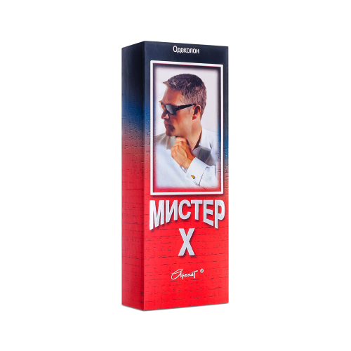 Одеколон «Містер Х», флакон в футлярі, 75 мл