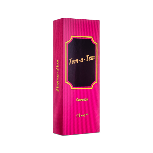 Одеколон «Тет-а-Тет», флакон в футлярі, 75 мл