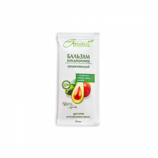Conditioning balm in sachet "SLAVIA Lege Artis" moisturizing for dry and weakened hair, 10 ml Conditioning balm in sachet "SLAVIA Lege Artis" moisturizing for dry and weakened hair, 10 ml