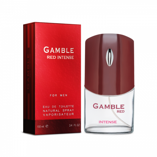Чоловіча туалетна вода «Gamble red - Intense», 100 мл