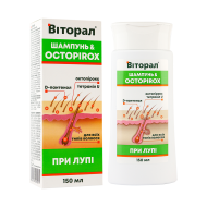 Shampoo for dandruff with octopyrox "VITORAL" for all hair types, 150 ml