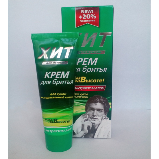 After shave gel with aloe «ХИТ for men» for dry and normal skin, 250 ml After shave gel with aloe «ХИТ for men» for dry and normal skin, 250 ml